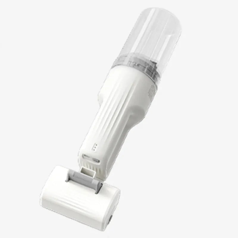 Multifunctional pet beauty cleaner 70W with PVC construction and six grooming attachments in bean green