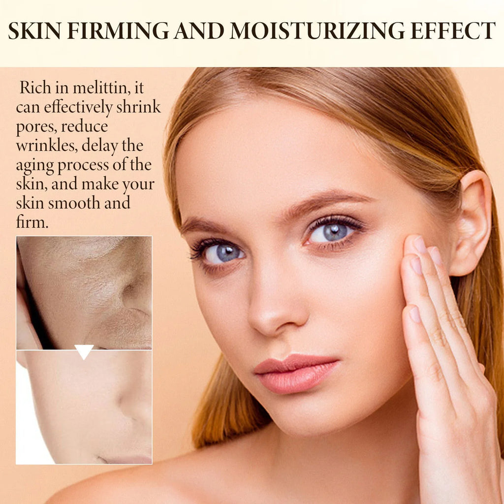 OUHOE Bee Firming Cream hydrating nourishing face cream in a 30g jar for skin firming
