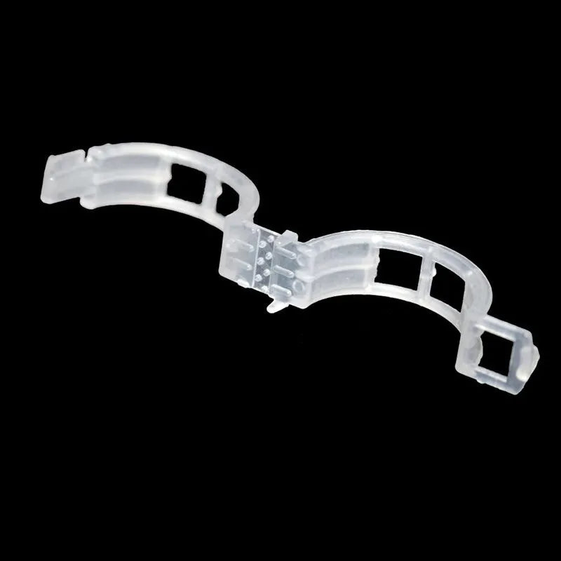 Plastic grafting clips for tomato plant support in random colours, 50-piece gardening supplies set