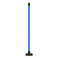 Red and blue aluminium golf swing trainer with magnetic direction baseball bar for alignment practice