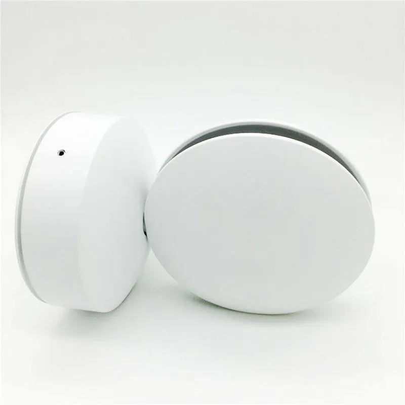 Modern aluminium corridor wall spotlight bar lamp with coloured LED options on a wall.