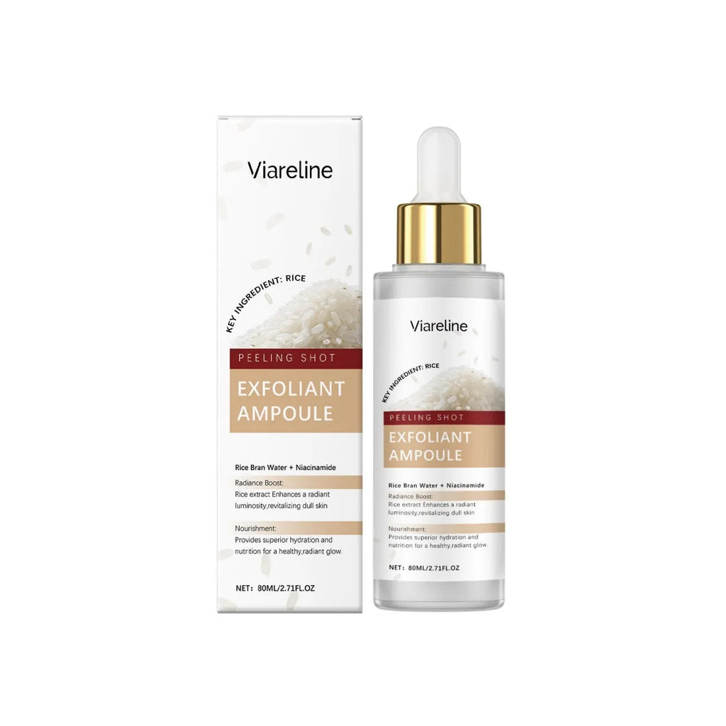 80ml facial skin moisturising and exfoliating liquid bottle