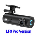 Lipstick-shaped car DVR camera with WiFi, 170-degree wide-angle lens, super night vision, and 12MP resolution installed behind rearview mirror