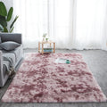 Tie-dyed Wool Carpets Living Room Plain PV Pile Carpets Blended Material Polyester Fibre 71-80% Cotton Machine Woven Rectangular Pattern Vacuum Clean Colour Options Multiple Sizes