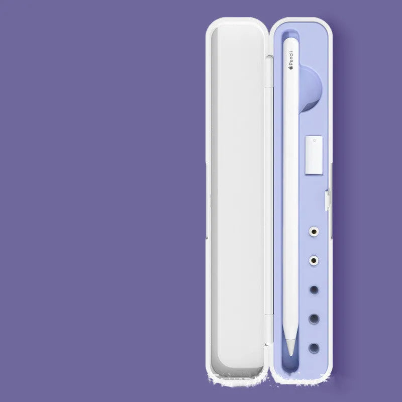 Apple Pencil 1st and 2nd Generation storage box with hard protective cover in four colour options