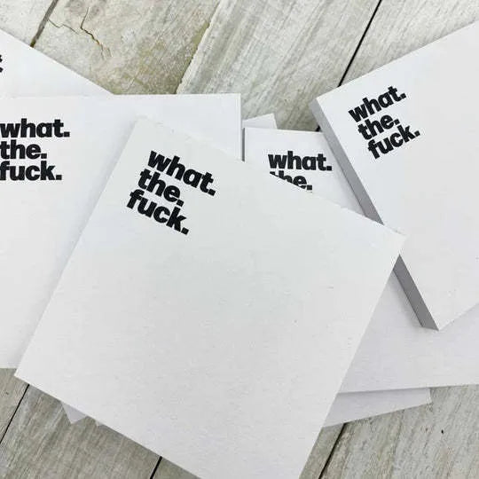 Square 75mm sticky notes pad in one of five available cover design options.