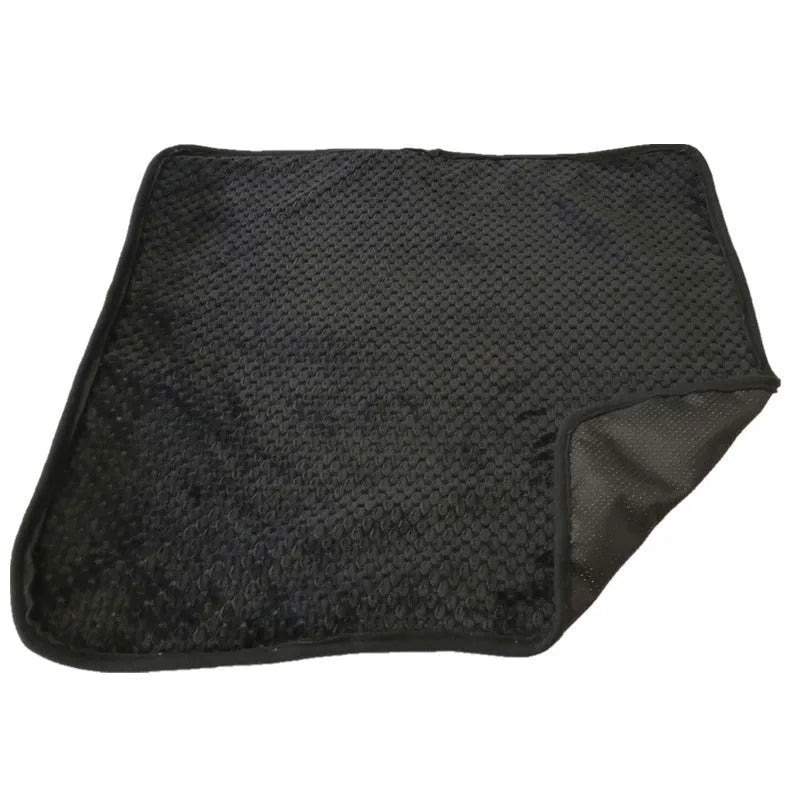 Reusable dog urine absorbent pad in grey, size L 100x72cm, made from polyester fabric for indoor pet training