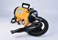 Dog hair dryer in metal housing with 2200W motor, available in Black colour option