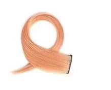 60cm gradient curly hair wig patch in mixed silk material showing colour options