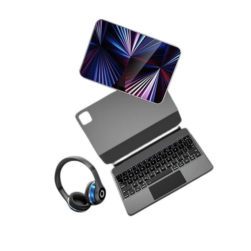 iPad magnetic Bluetooth keyboard in multiple colours with protective cover