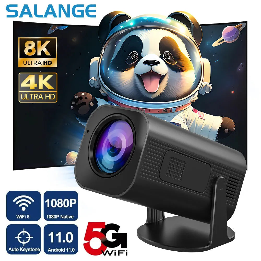 P330 portable mini projector in black or white with remote control and accessories