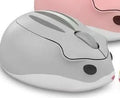 Hamster wireless Bluetooth silent mouse in gray, pink, and yellow colour options