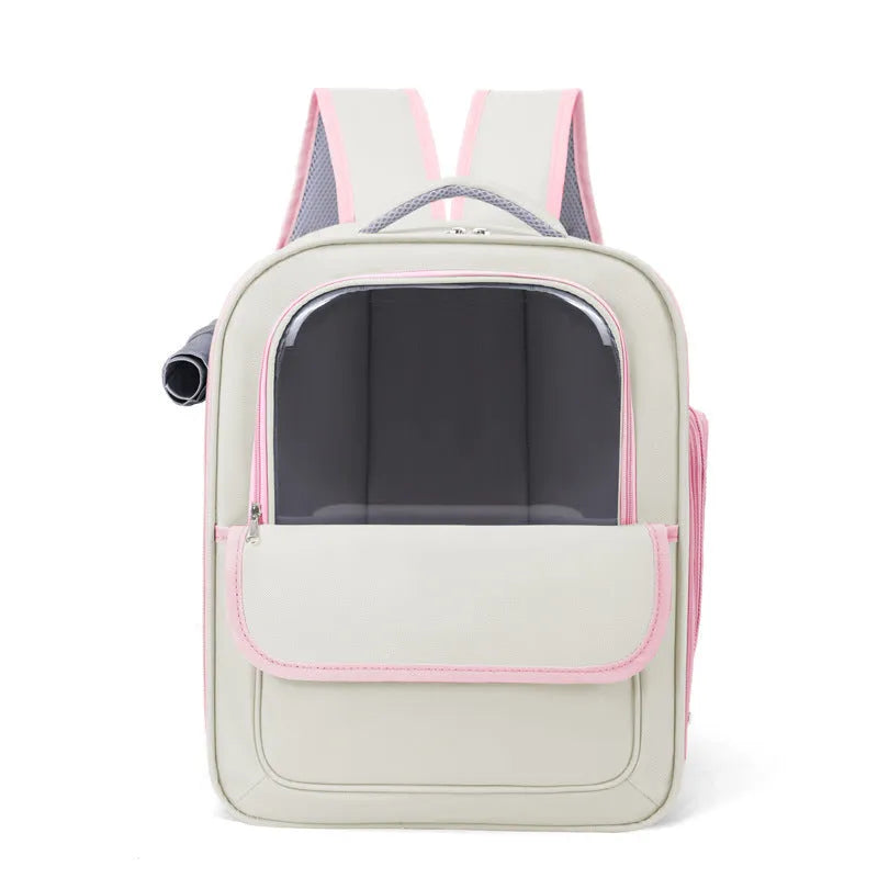 Large Oxford cloth cat diaper bag in solid colour, wear-resistant and scratch-resistant, for pet travel