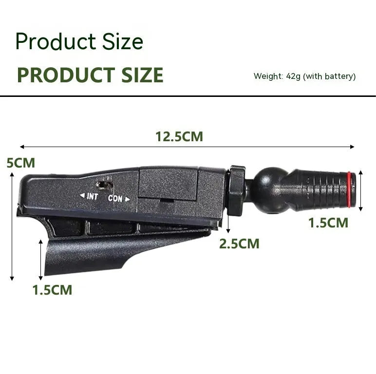 Golf putter laser aiming instrument with style options for putting alignment practice