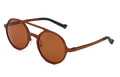 Vintage polarised sunglasses with TAC lens and aluminum magnesium frame in black and gray