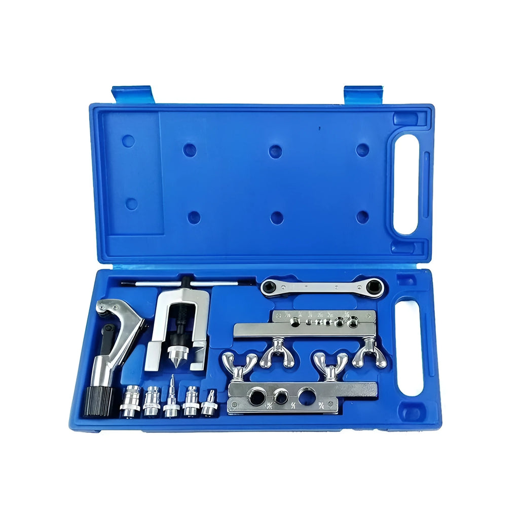 CT-278 cup type metal trumpet pipe opening tool set on a workbench.