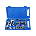 CT-278 cup type metal trumpet pipe opening tool set on a workbench.