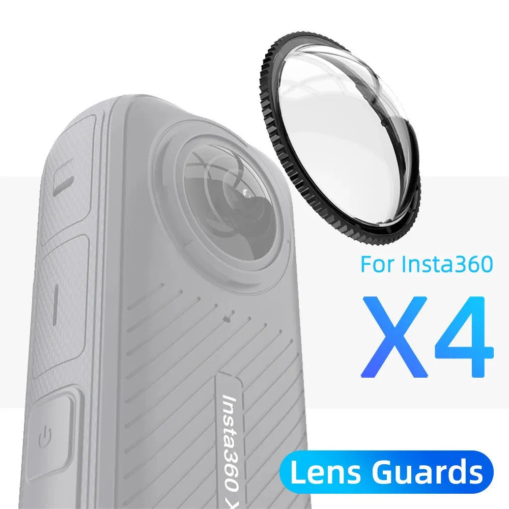 Insta360 X4 lens protective glasses rotating glass plastic accessories two-piece set