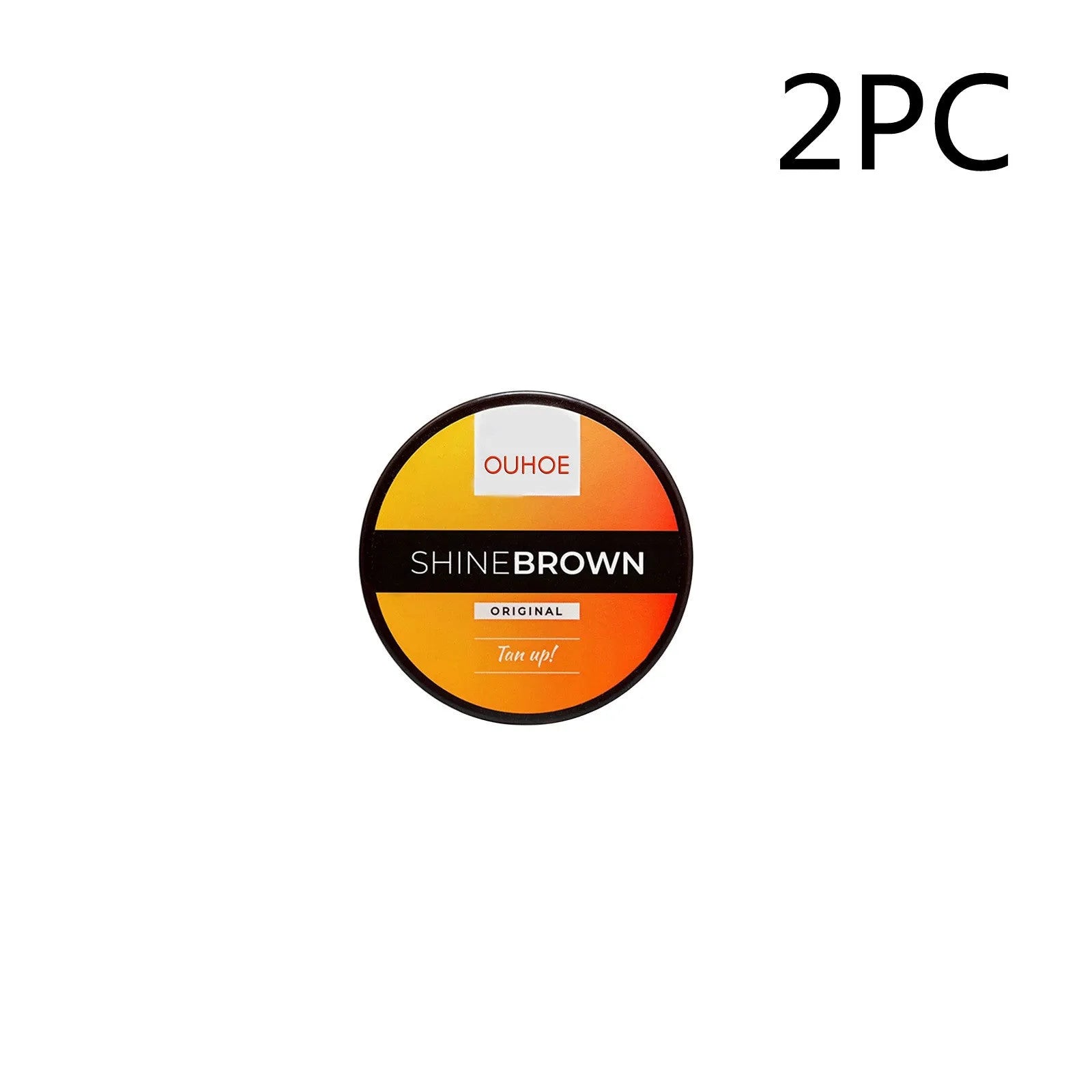 Tanning cream and aloe vera gel set in black packaging for intensive tanning and after sun repair.