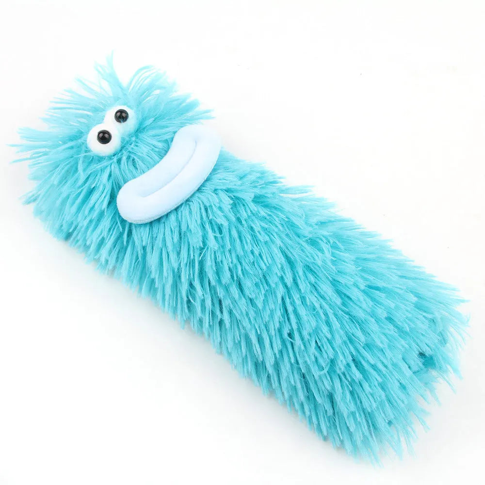 Soft plush cat toys with catnip filling and crinkle sounds in various bright colours for indoor feline play