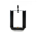 Black plastic U-clip mobile phone car mounting bracket for dashboard or windscreen