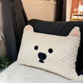 West Highland puppy design cushion with blended fabric and pp cotton filling