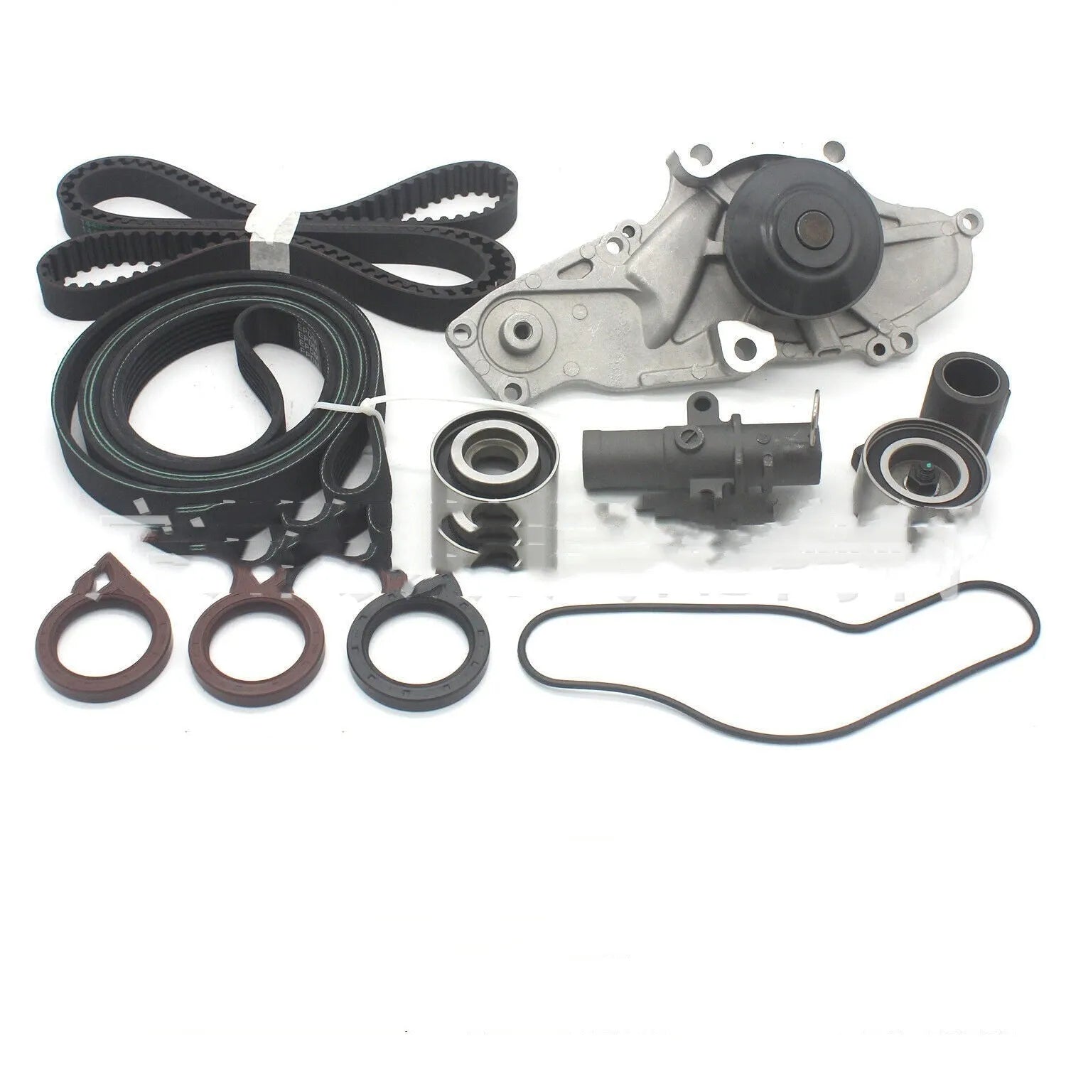Metal car belt and water pump assembly component measuring 28x18x16mm for engine cooling systems