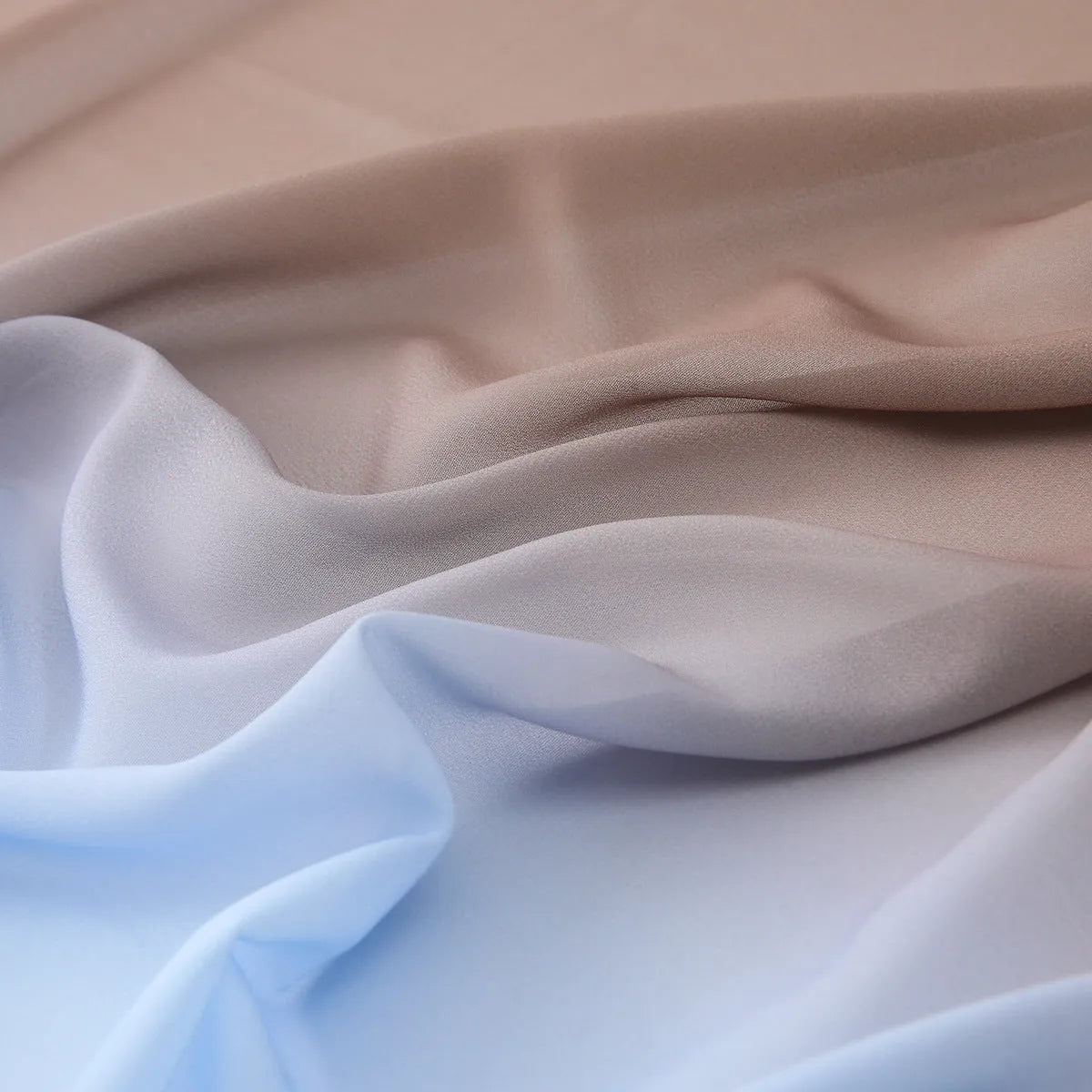 Women's lightweight chiffon scarf with bubble towel texture in various colour options
