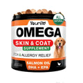 Bottle of 120 chewable fish oil softgel capsules, a dietary supplement for omega-3 EPA and DHA.