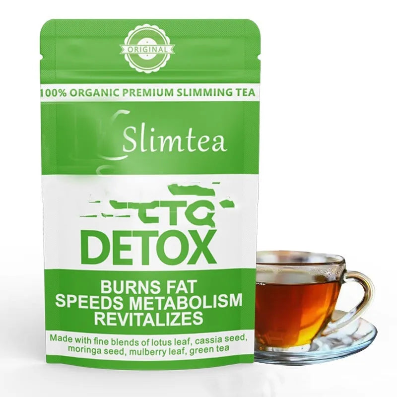 Assortment of herbal tea bags for a 28-day women's beauty and body wellness programme.