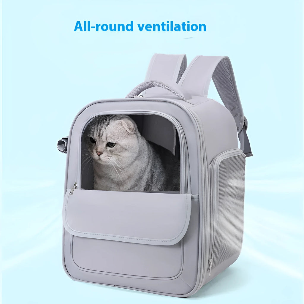 Large Oxford cloth cat diaper bag in solid colour, wear-resistant and scratch-resistant, for pet travel