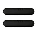 Hand-drawn dumbbell stick with silicone edging in various colours and weight options.