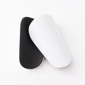 PU mini shin guards in Black, White, Red, and Dream Blue colours for football and sports protection