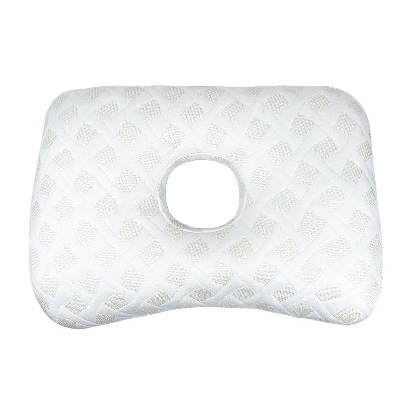 Beauty salon single hole ear pillow with detachable cover in Boer Gray colour.