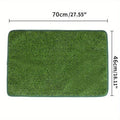 Artificial grass dog toilet training mat with washable base in three size options