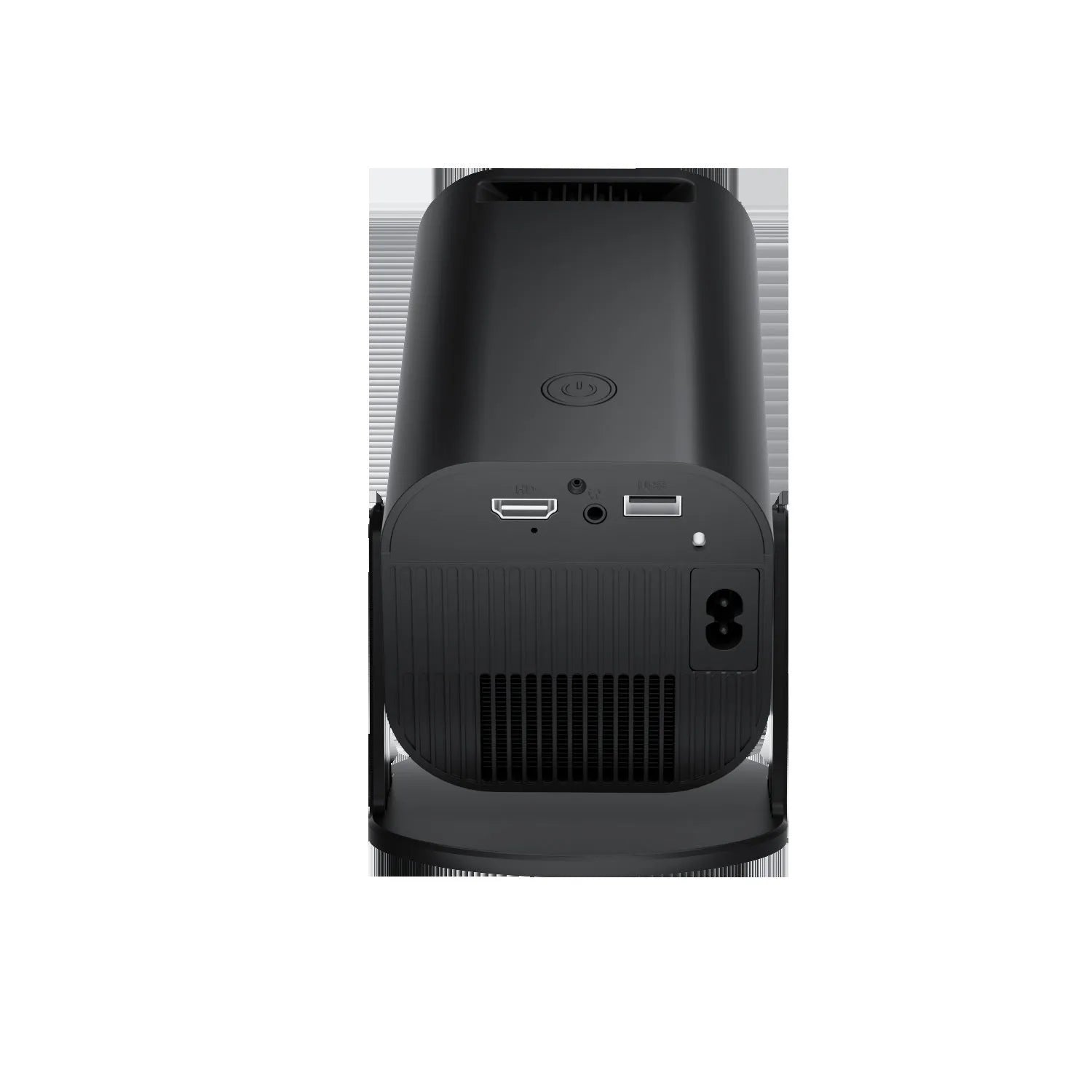 P330 portable mini projector in black or white with remote control and accessories