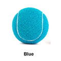 6.3cm diameter rubber tennis ball dog toy in fluorescent green colour