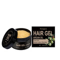 100ml Moroccan nut oil hair setting gel container with hyaluronic acid