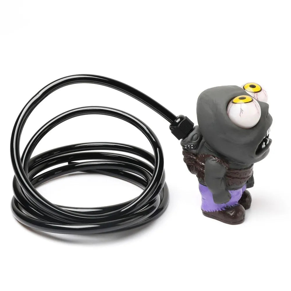 Turbo car decompress ornament kit with doll, pressure valve, copper tube and installation components