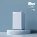 Solid-colour EVA foam yoga block with hexagonal ridges for grip