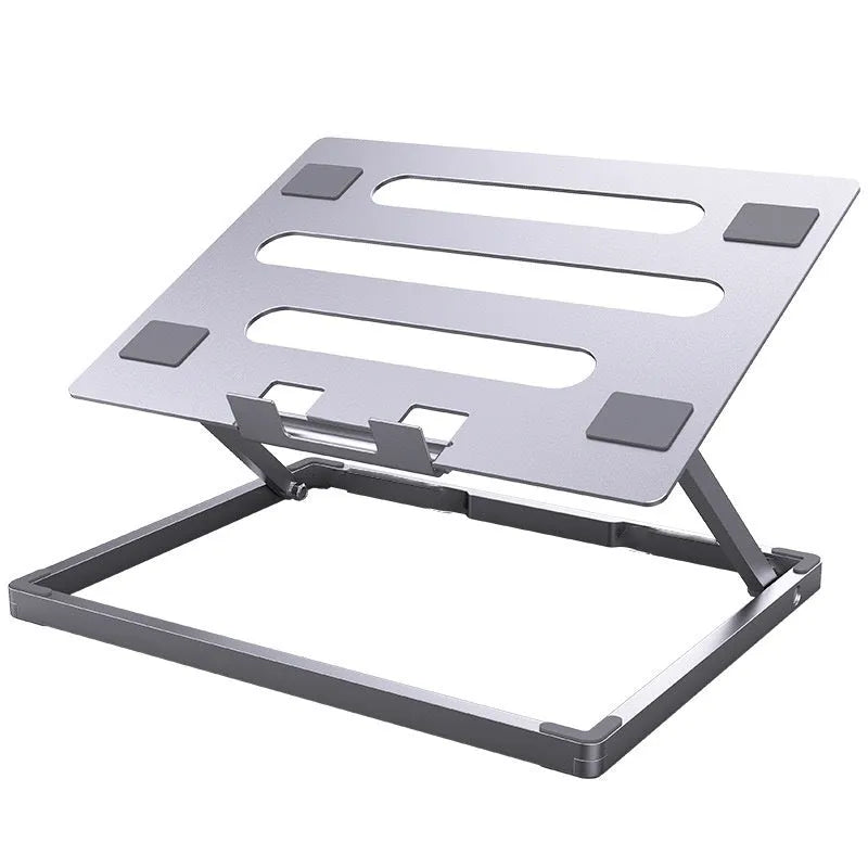 Aluminium alloy folding laptop cooling rack with heat dissipation function