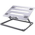 Aluminium alloy folding laptop cooling rack with heat dissipation function