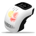 Intelligent electric knee massager in white colour for knee physiotherapy and pain relief