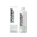 100ml bottle of spearmint oil pulling rinse mouthwash with natural extracts