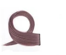 60cm gradient curly hair wig patch in mixed silk material showing colour options