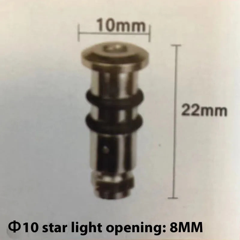 1W XINGX stainless steel underwater aisle underground LED breathing mini floor lamp step light face 22 holes 17 high 55