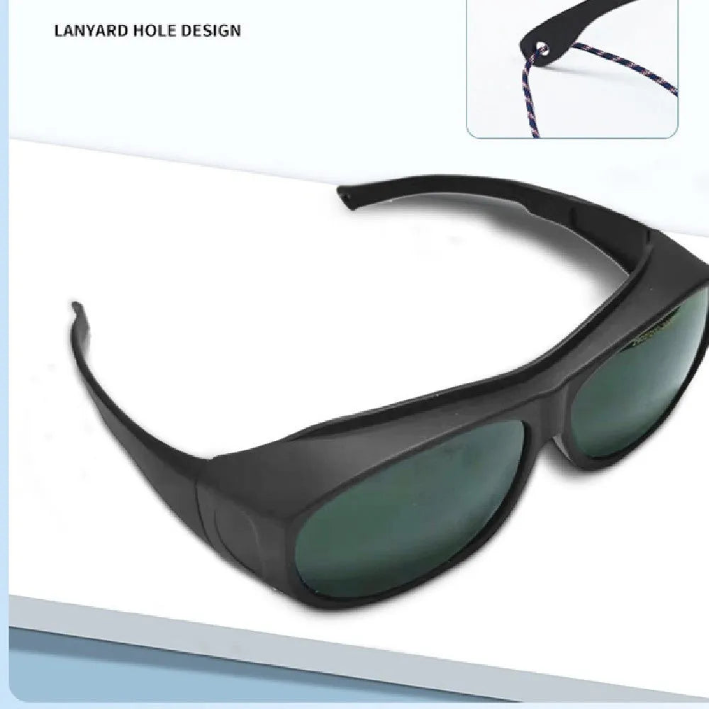 Photon skin rejuvenation and welding anti-glare laser protection goggles.