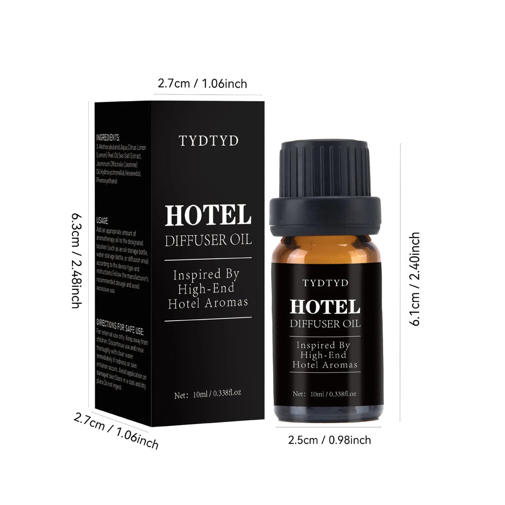 10ml glass bottle of natural plant fragrance essential oil for aromatherapy