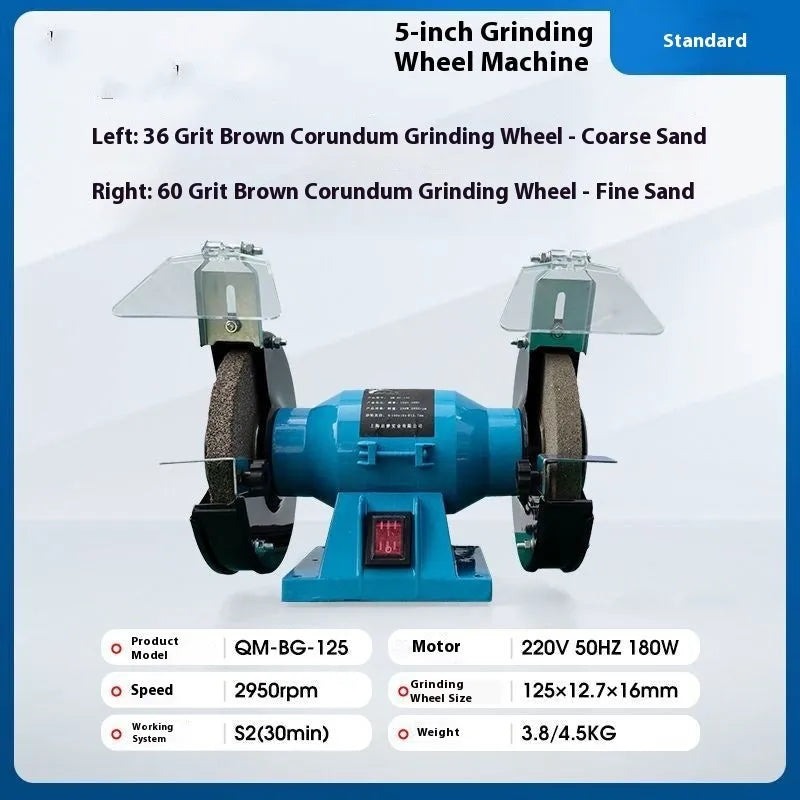 5-inch metal desktop grinding machine for knife sharpening with US plug