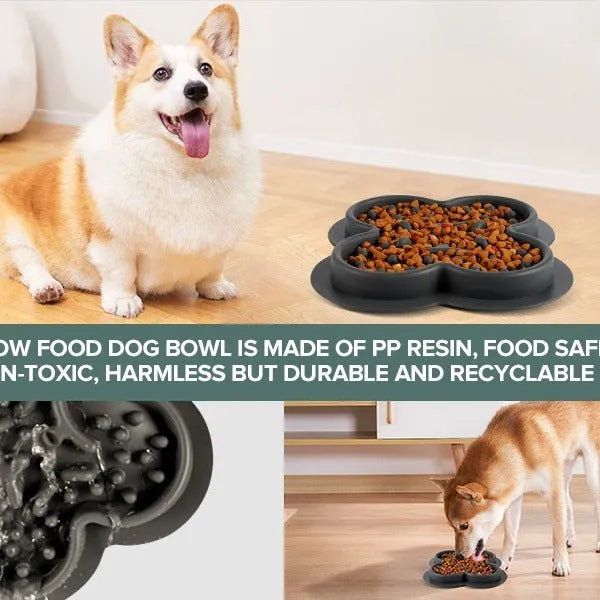 Silicone pet licking pad slow feeder mat in various colours on wooden floor